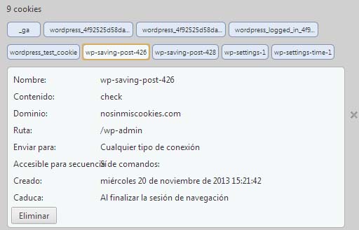 Las cookies